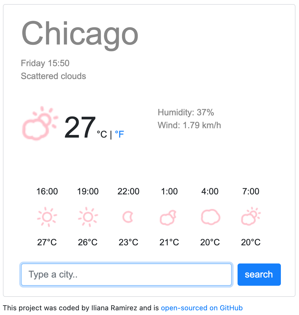 Weather Project Preview